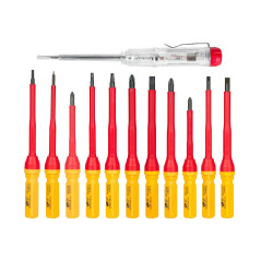 Tvardy T00915 schroevendraaierset 13-delig | Soldeerbout-shop.nl