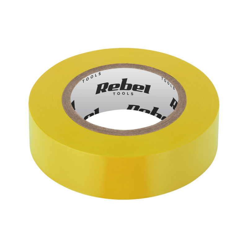 Rebel NAR0426 Isolatietape 19mm x 9m geel Rebel NAR0426 Isolatietape 19mm x 9m geel