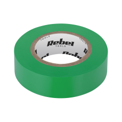 Rebel NAR0427 Isolatietape 19mm x 9m groen | Soldeerbout-shop.nl