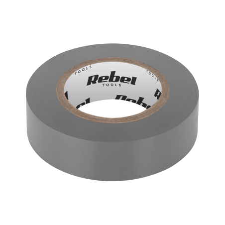 Rebel NAR0428 Isolatietape 19mm x 9m grijs | Soldeerbout-shop.nl