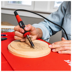 Weller WLIWBK2523C houtbrandpen met extra brandpunten 15-delig | Soldeerbout-shop.nl