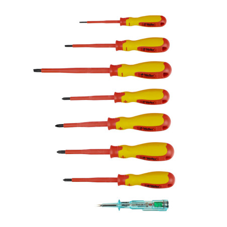 Weller SD8SET VDE schroevendraaierset 8-delig | Soldeerbout-shop.nl