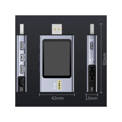 Fnirsi FNB58 USB-A tester en meter | Soldeerbout-shop.nl