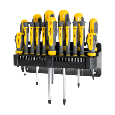 Rebel RB-1150 schroevendraaierset 17+10-delig | Soldeerbout-shop.nl