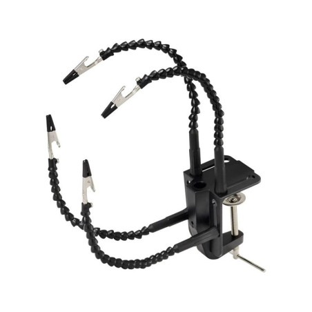 Soldeerbout-shop ZD-11N helpende hand op tafelklem 4-voudig | Soldeerbout-shop.nl