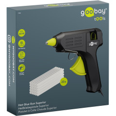 Goobay 77826 lijmpistool 11mm 40Watt met 20 lijmpatronen | Soldeerbout-shop.nl