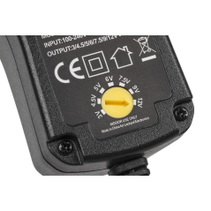 Kemot URZ1183 Voedingsadapter DC 3-12V 2000mA 18W | Soldeerbout-shop.nl