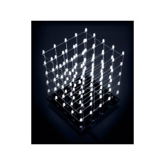 Velleman K8018W 3D LED-kubus 5x5x5 High-Q Kit bouwpakket