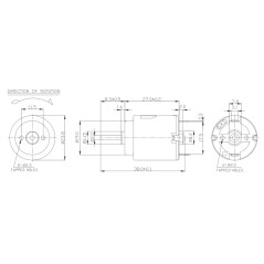 Velleman MOT1N gelijkstroommotor 3V