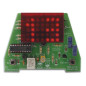 Velleman MK123 Rollende digitale LED-klok Mini Kits bouwpakket