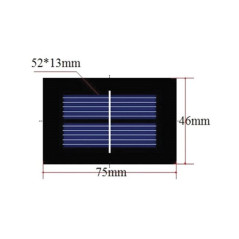 Soldeerbout-shop SOLAR1N 1V 200mA zonnepaneel