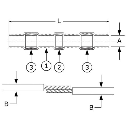Velleman STS1 soldeerhuls 1.7mm (4 stuks)