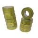 Nitto - Isolatietape - Groen/Geel - 19 Mm X 10 M