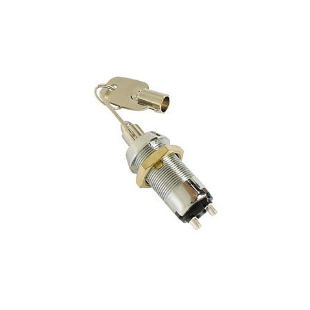 Sleutelschakelaar 1P Off-(On) (Spst)