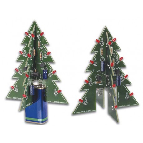 Velleman MK130 3D Kerstboom Mini Kits bouwpakket